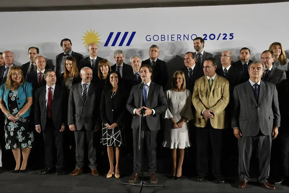 Presentación del gabinete el 1o de marzo