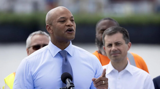 El gobernador de Maryland, Wes Moore&nbsp;
