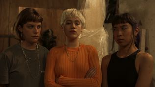 Malena Villa, Azul Fernández y Débora Nishimoto, protagonistas de El Tema del Verano