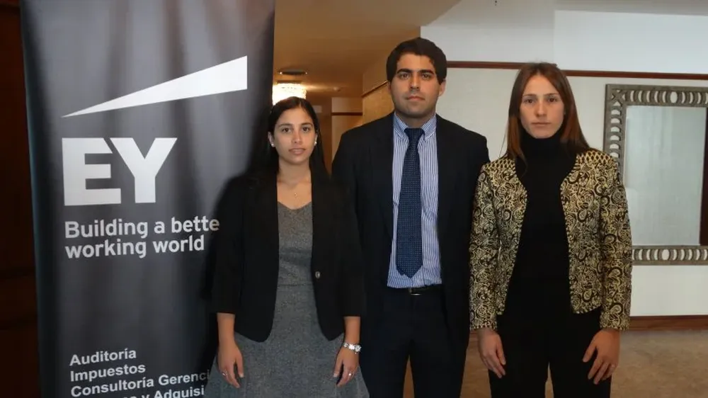 Inés Eibe, Fernando García y Emiliana Beati