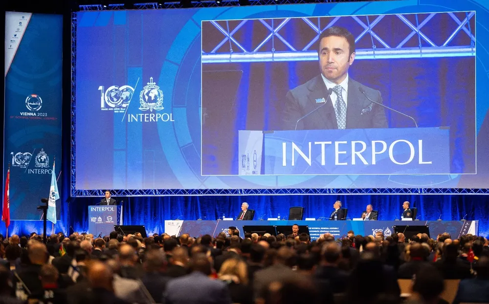 Asamblea anual de Interpol en el centenario de su creación.