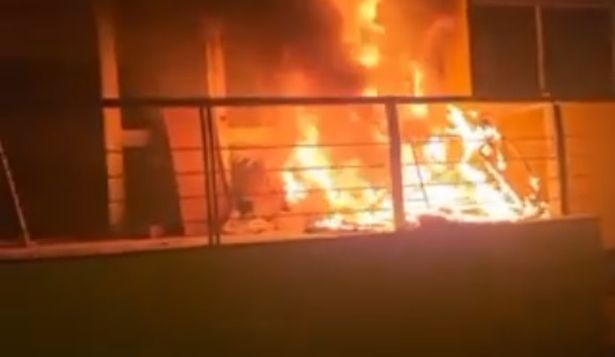 Incendio en el Palacio Peñarol&nbsp;
