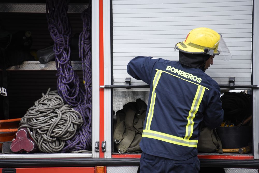 Bomberos. (Archivo)