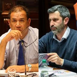 Sebastián Da Silva y Daniel Caggiani. Archivo