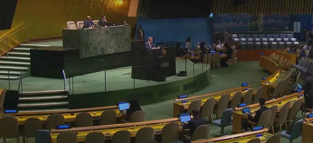 Se presentó el proyecto de resolución Necesidad de poner fin al embargo económico, comercial y financiero impuesto por los Estados Unidos de América contra Cuba.