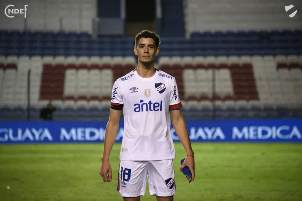 Nicolás Marichal, juvenil del Club Nacional de Football