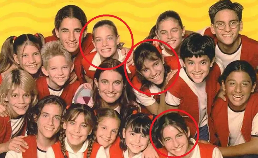 Sofía Recondo, Jimena Piccolo y Georgina Mollo en Chiquititas