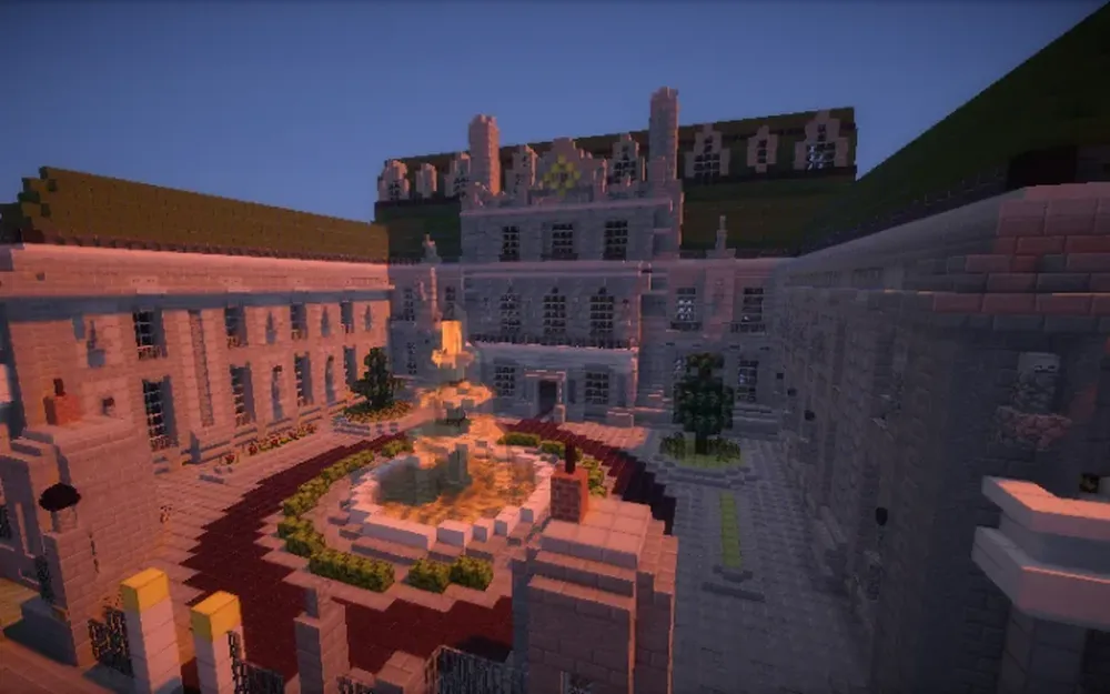 El palacio de Versalles recreado en Minecraft