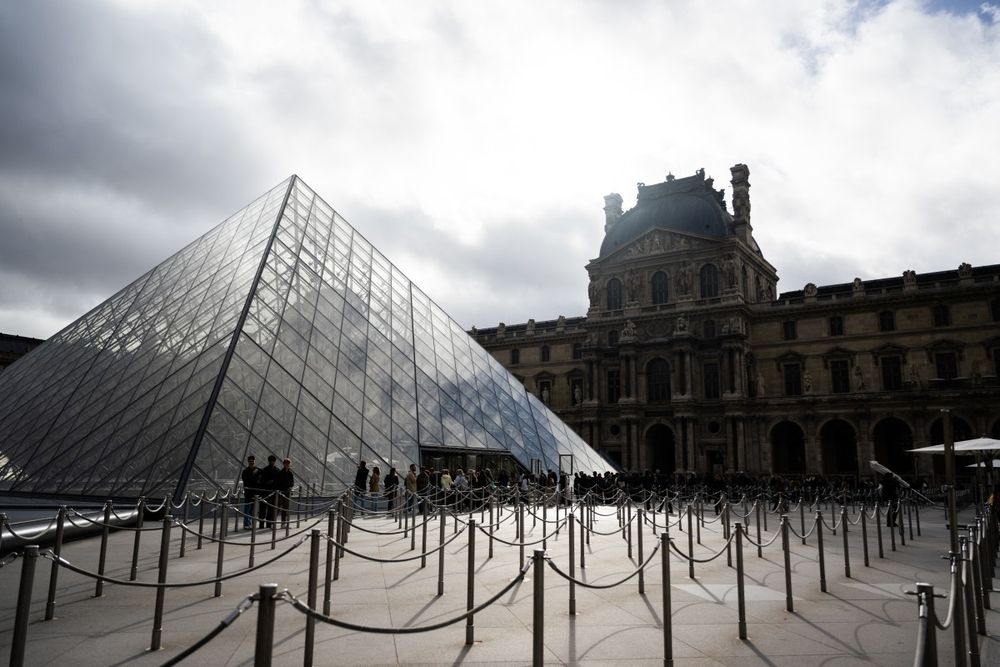 El Museo Louvre, en París.&nbsp;