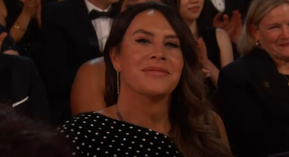 Karla Sofía Gascón en la entrega de los premios Oscar