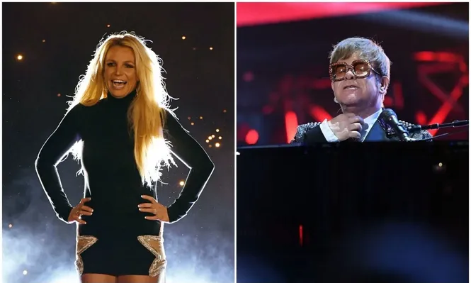 Britney Spears volvió a la música de la mano de Elton John: escuchá su nueva canción