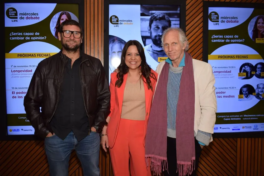 Diego Robino, María Noel Marrone y Boy Olmi