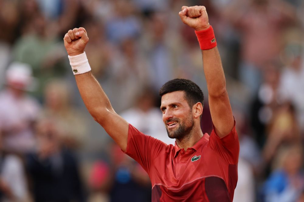 Novak Djokovic sigue en Roland Garros.