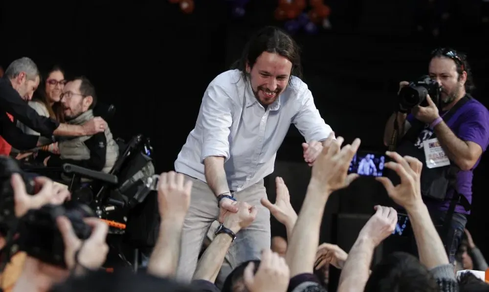 Podemos, partido liderado por Pablo Iglesias, remontó en los sondeos de las últimas semanas