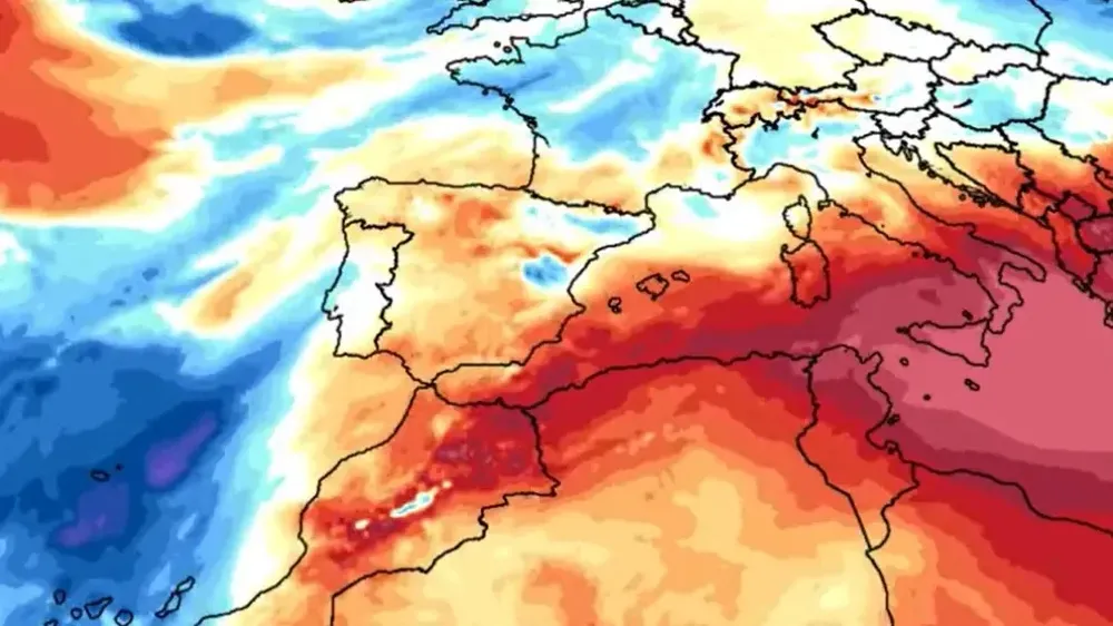 La elección será con calor en el sur y en el centro de España.