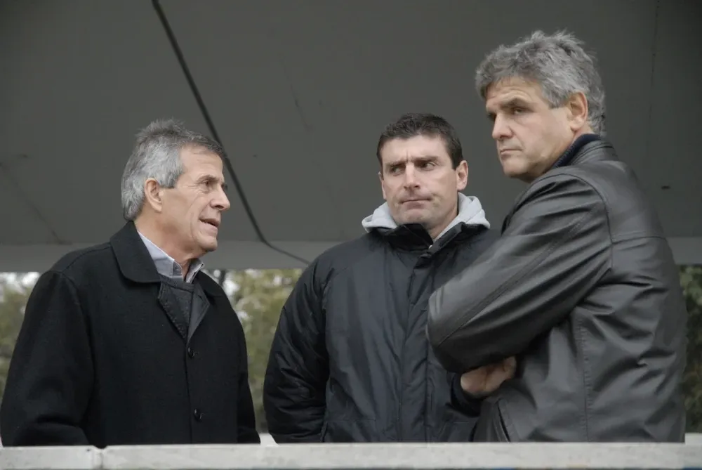 Tabárez, Rebollo y Otero