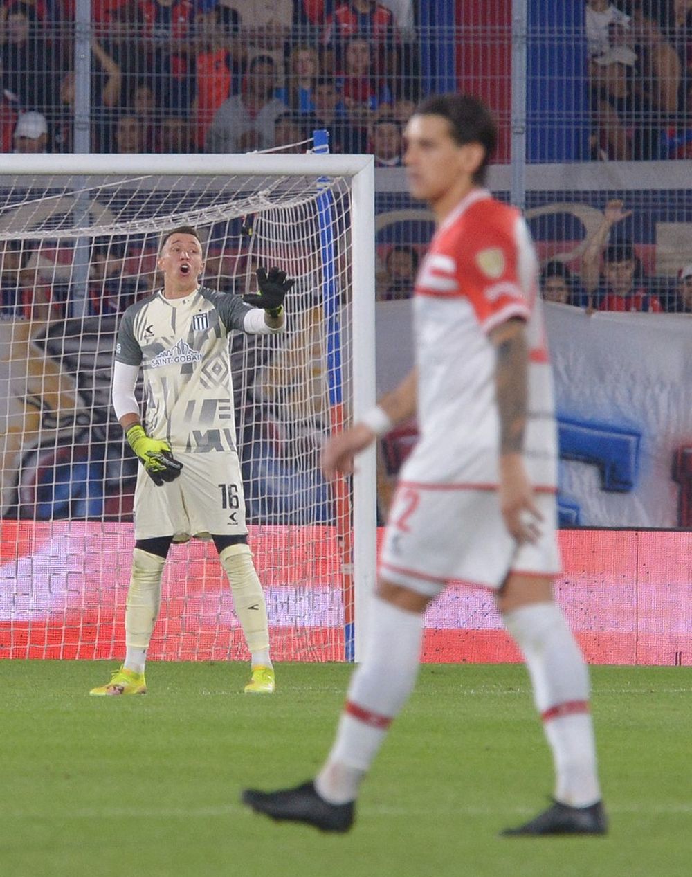 Fernando Muslera en su estreno en la Copa Libertadores 2025 Fernando Muslera en su estreno en la Copa Libertadores 2025