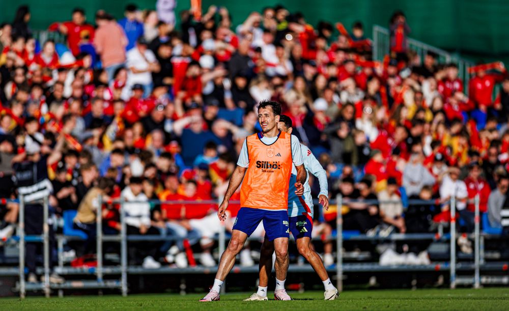 La selección española palpita la Eurocopa.