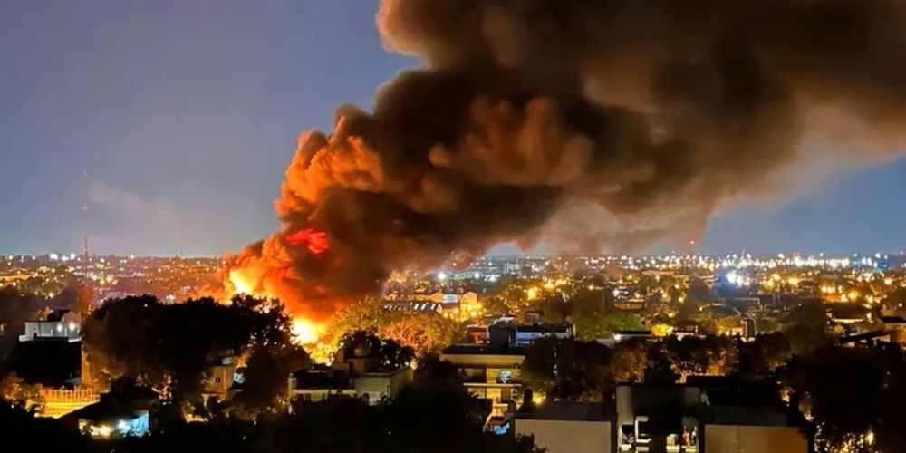 explosión en San Fernando