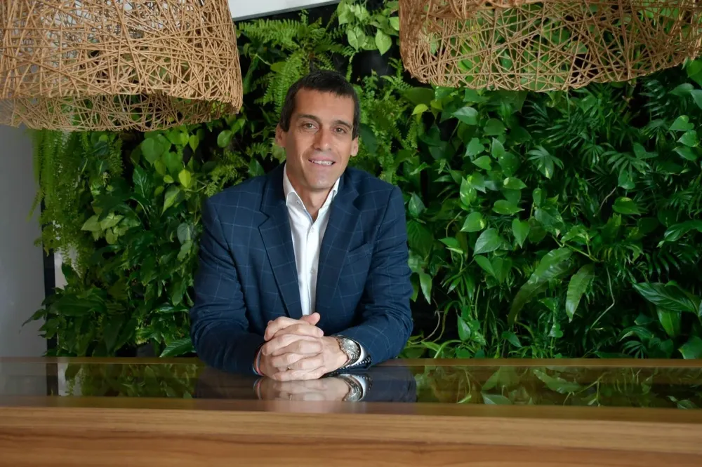 El director de Microsoft para la región, Rodrigo Astiazarán