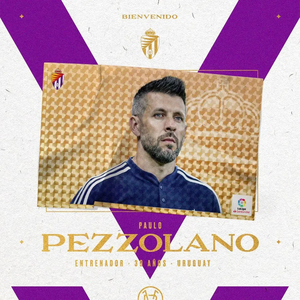 Valladolid confirmó a Paulo Pezzolano como nuevo técnico