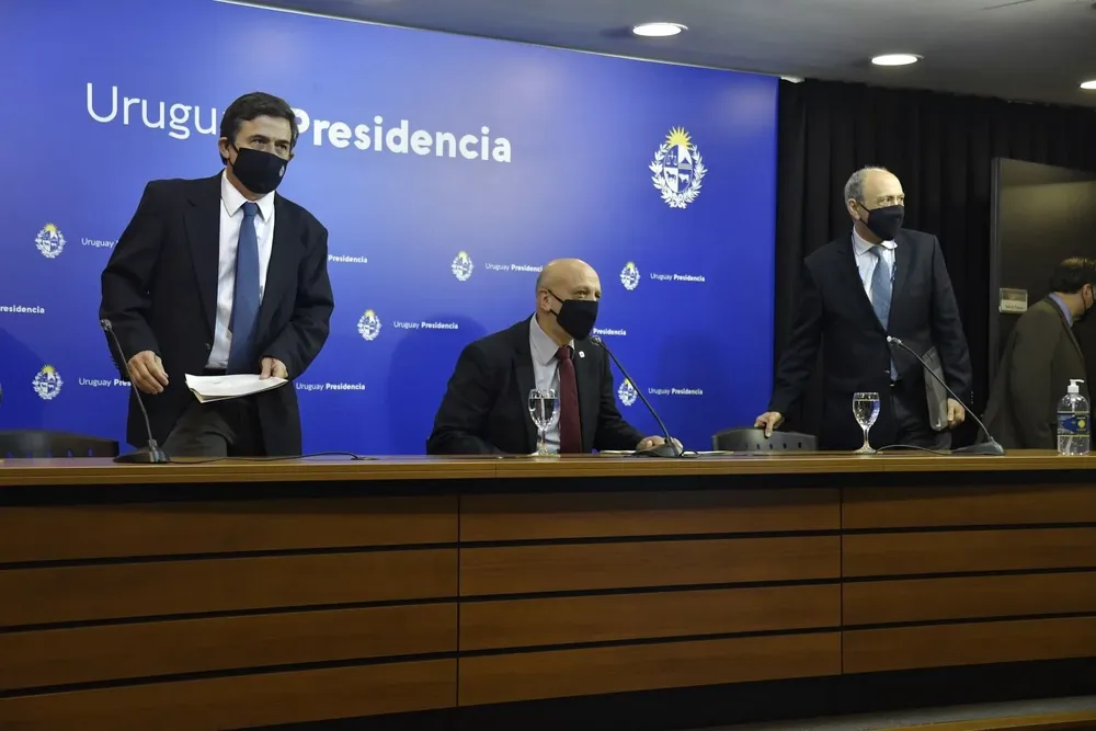 GACH en conferencia de prensa en Torre Ejecutiva