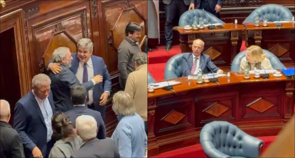 Bianchi y García no saludaron a Mario Bergara