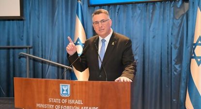 Gideon Saar, ministro de Exteriores de Israel.
