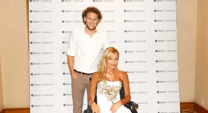 Diego Forlán celebró un nuevo cumpleaños de su hermana