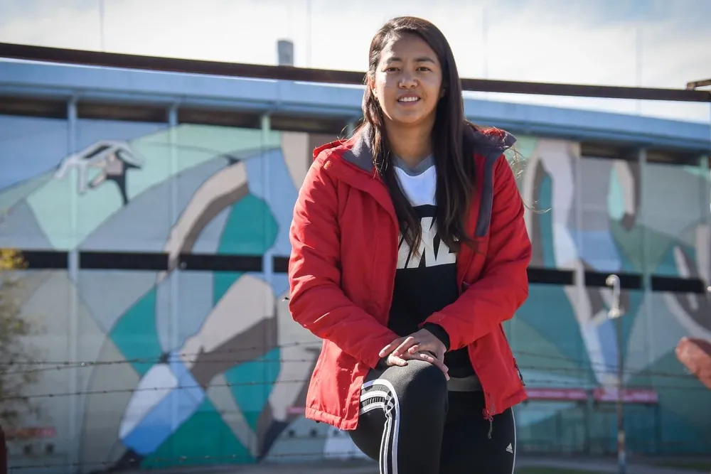 Giovanna Yun se fue en agosto de 2019 a jugar al Real Murcia de España