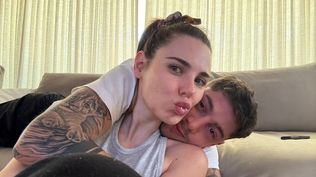 Mina Bonino y Federico Valverde