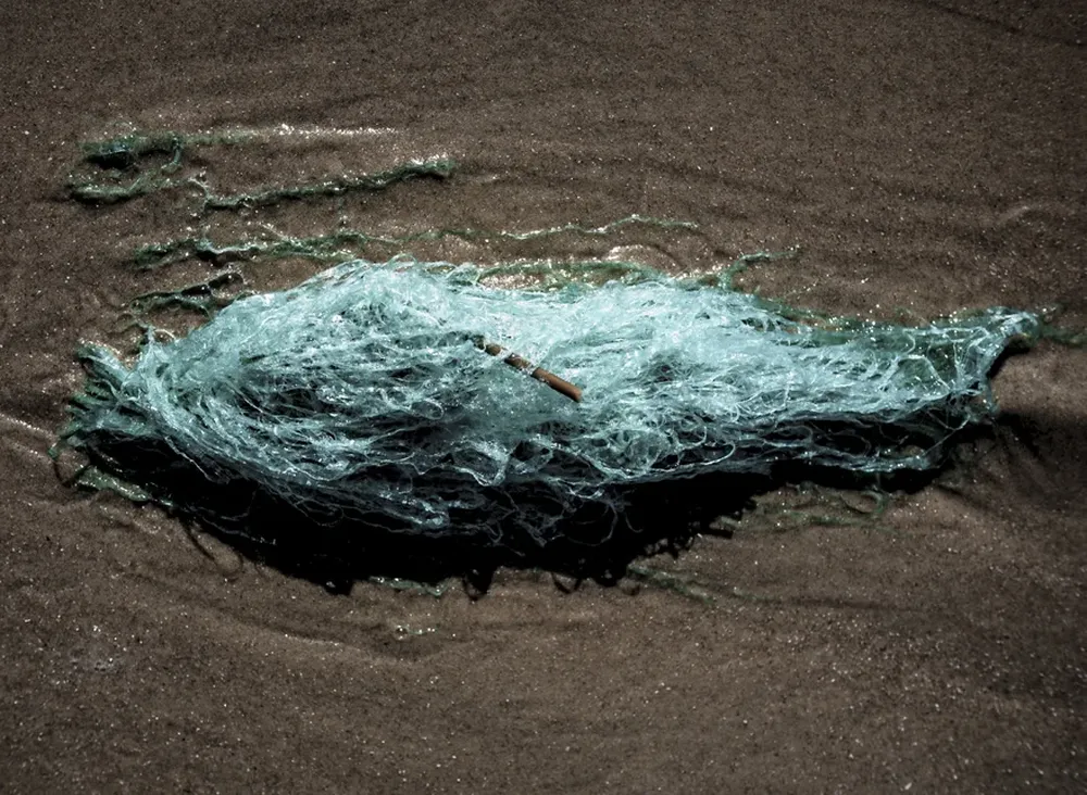 Plástico en playa de Rocha