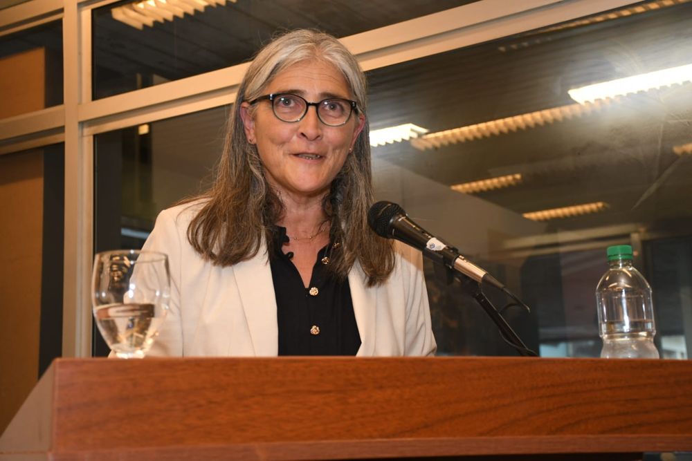 Lucía Etcheverry, ministra de Transporte y Obras Públicas