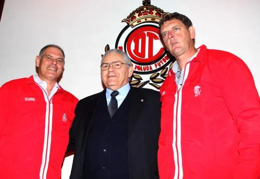Wilson y Milton Graniolatti en la presentación