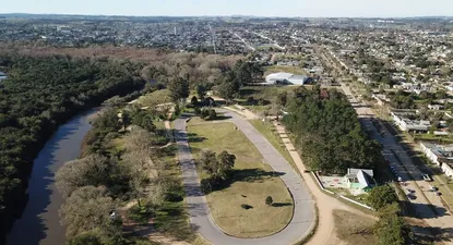 Parque Zelmar Michelini a las afueras de la ciudad de Rocha