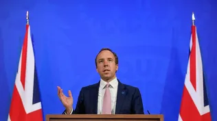 Matt Hancock, ministro de Salud