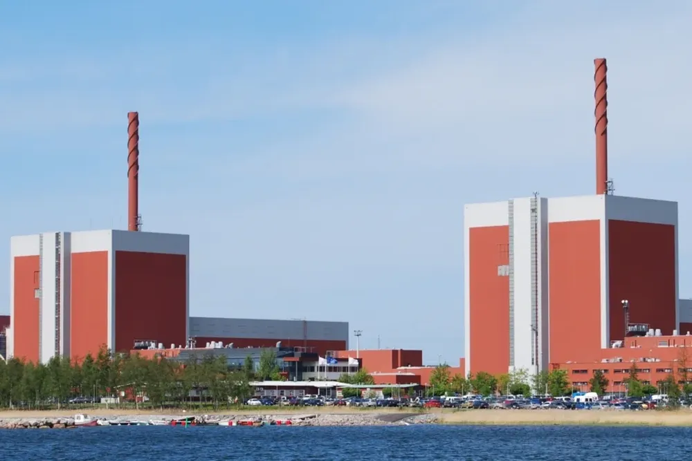 Las plantas de energía nuclear en Olkiluoto, Finlandia
