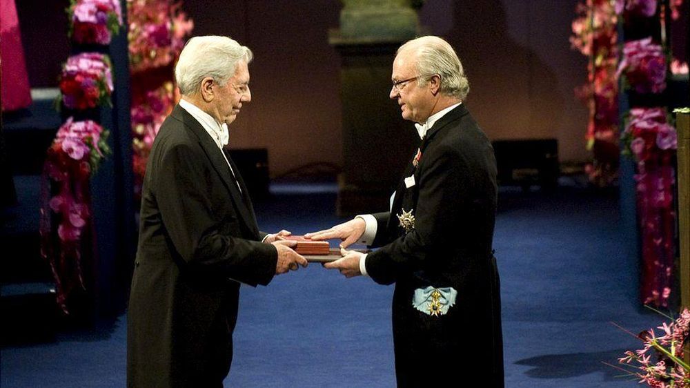Vargas Llosa recibió el Nobel de Literatura en 2010.