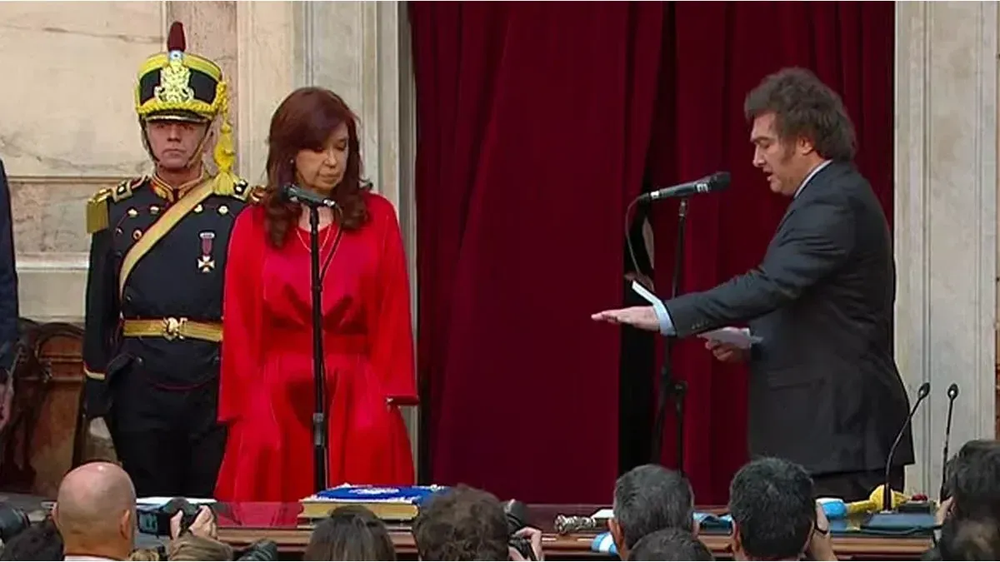 Cristina Kirchner y Javier Milei