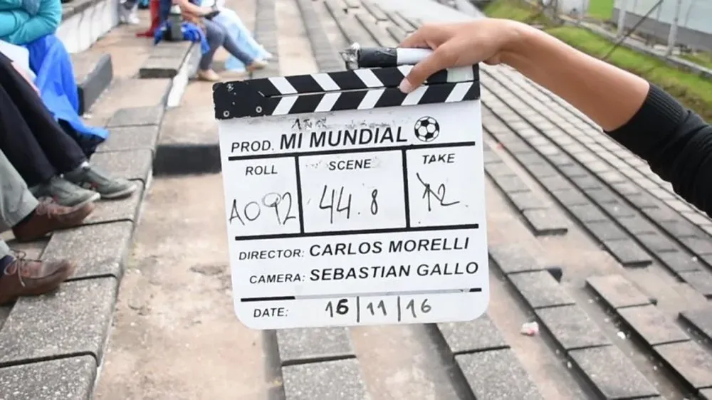 Rodaje de Mi Mundial