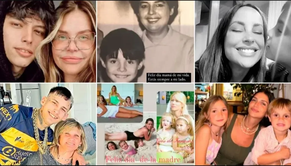 Los mensajes de los famosos por el Día de Madre en Argentina