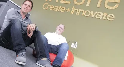 Marcelo Kronfeld y Emiliano Sandler, directores de Inzone. L. Carreño