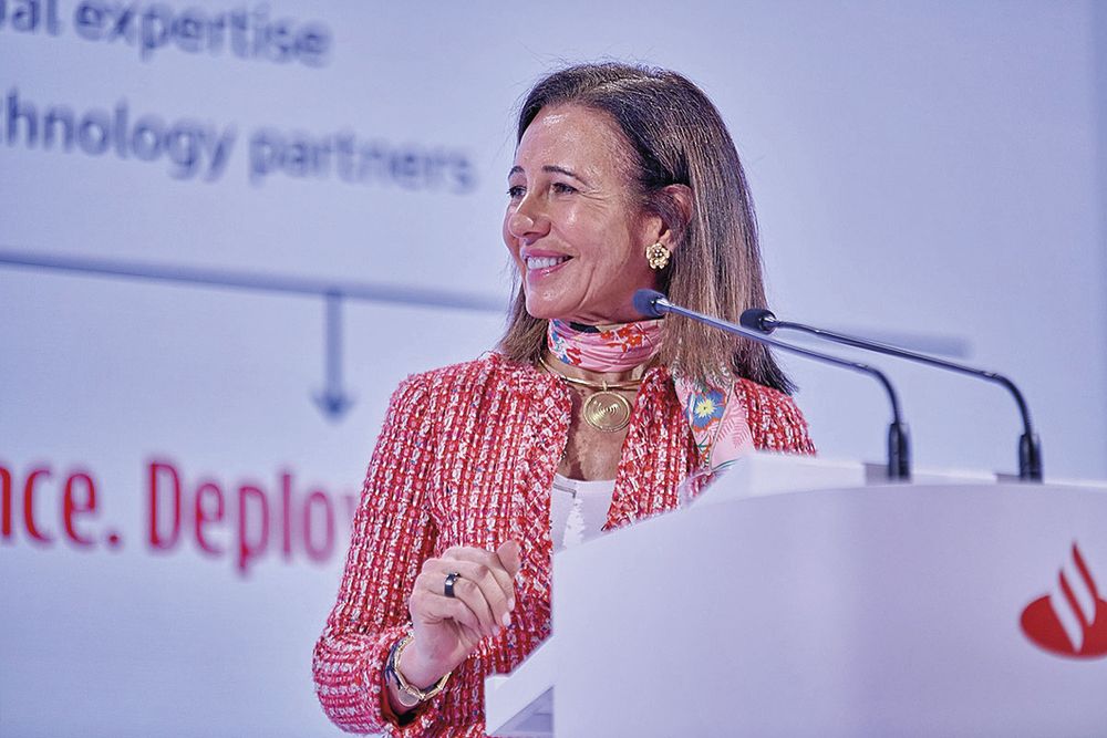 Ana Botín, presidenta del Banco Santander. 