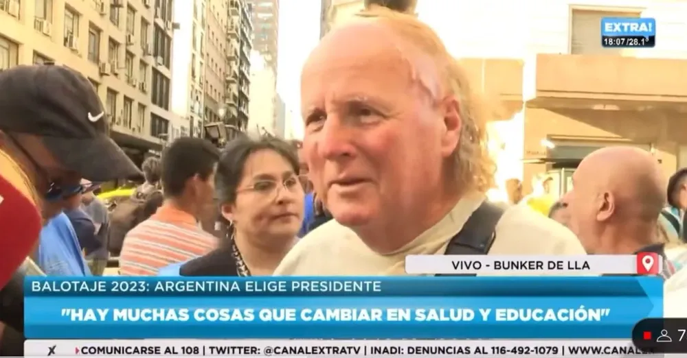 El colorado de Omar en el búnkuer de La Libertad Avanza