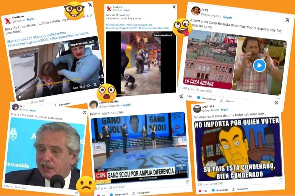 Los memes del boca de urna