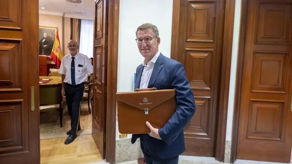 Alberto Núñez Feijóo, líder del Partido Popular.