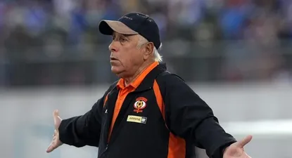 El entrenador uruguayo Nelson Acosta
