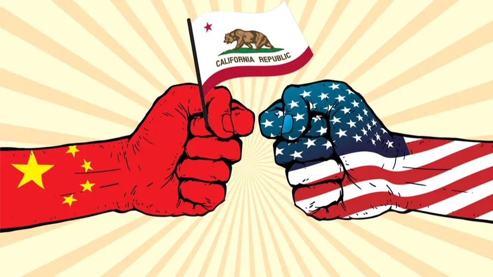 Relación entre China y California