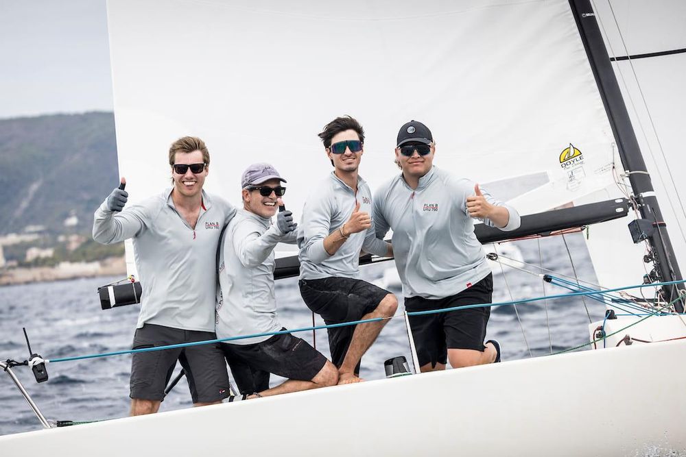 Los cuatro uruguayos que lograron el título Mundial en vela