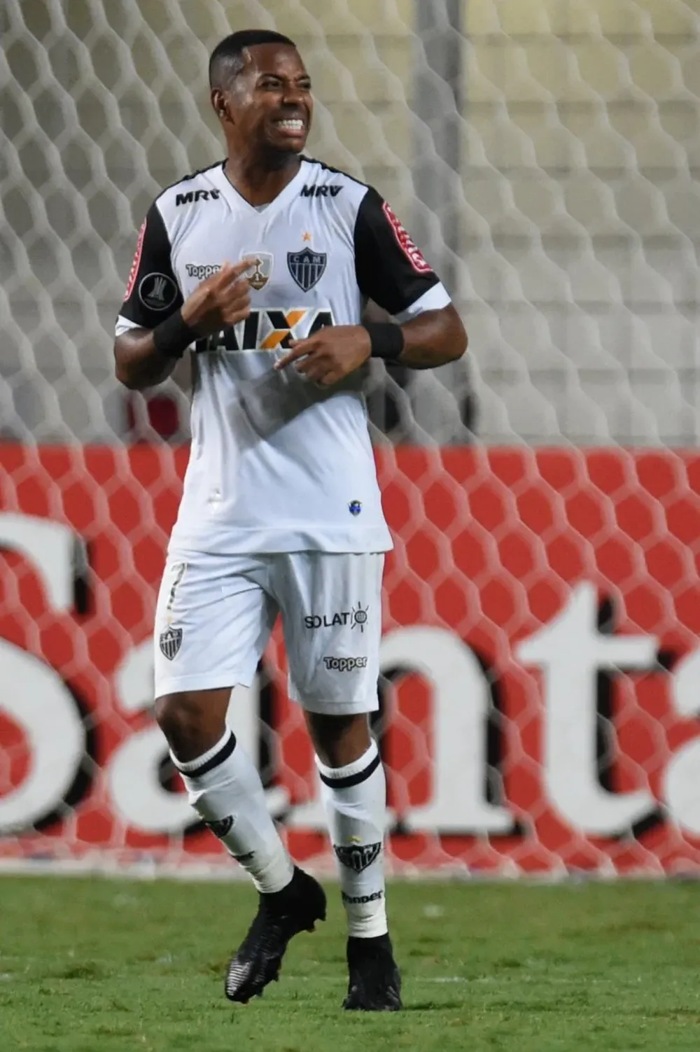 Robinho jugó la Libertadores 2017 con Atlético Mineiro